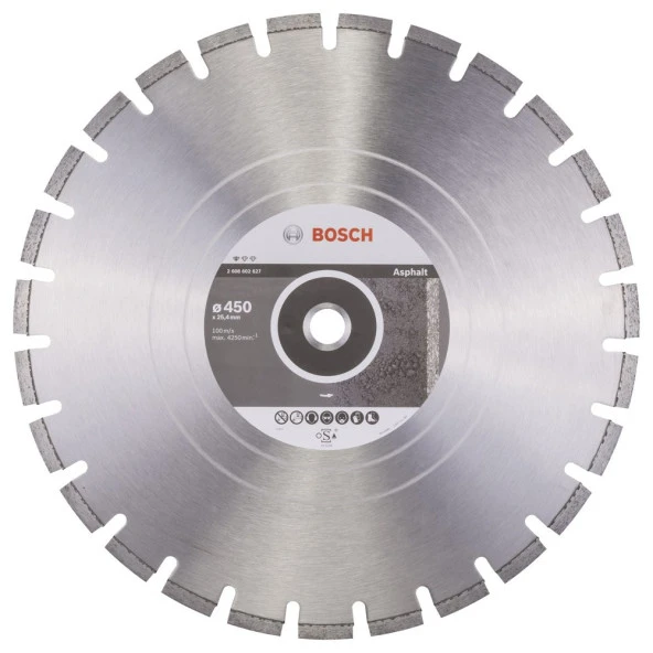 Bosch - Standard Seri Asfalt İçin Elmas Kesme Diski 450 mm ürün görseli 1