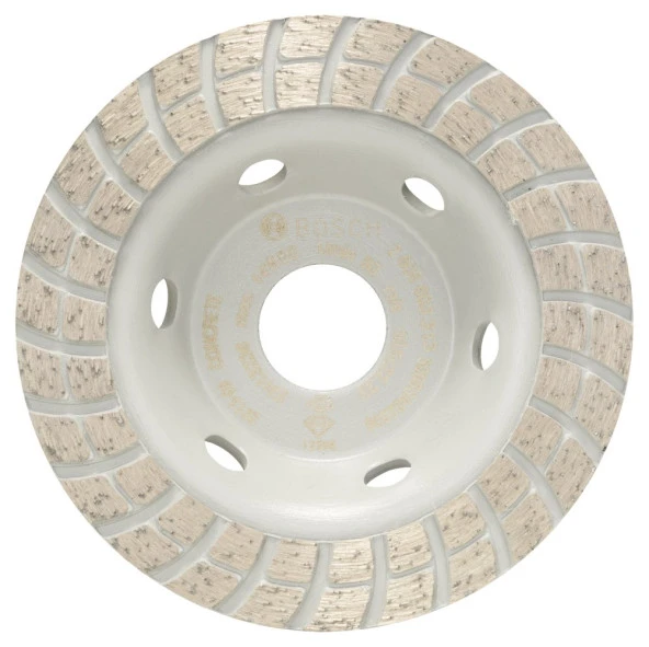 Bosch - Standard Seri Beton İçin Elmas Çanak Disk Turbo 105 mm ürün görseli 1