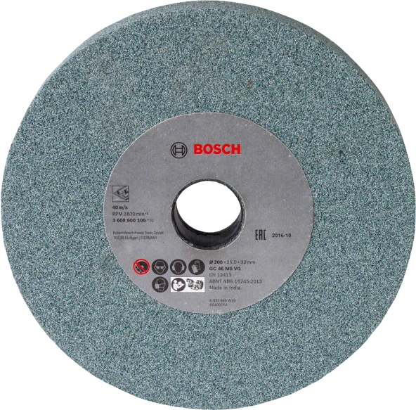 Bosch - 200*25*32 mm GSM 200/D SiC İçin 46 Kum Taşlama Taşı ürün görseli 1