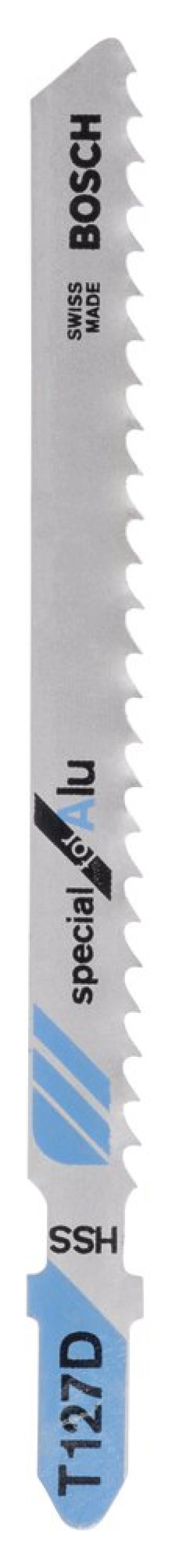 Bosch - Aluminyum İçin T 127 D Dekupaj Testeresi Bıçağı - 5'Li Paket ürün görseli 1