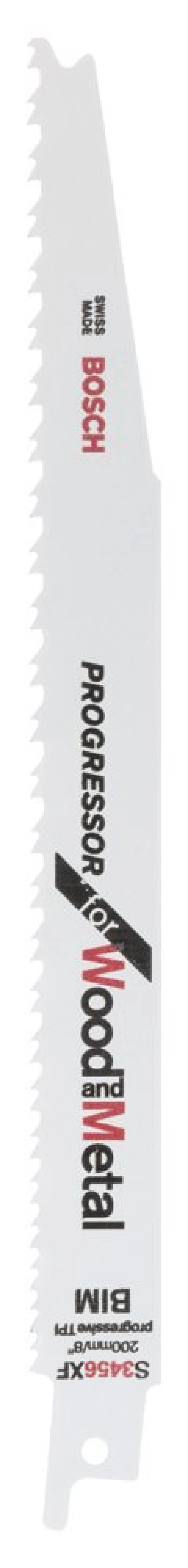 Bosch - Progressor Serisi Ahşap Ve Metal için Panter Testere Bıçağı S 3456 XF - 2'li ürün görseli 1