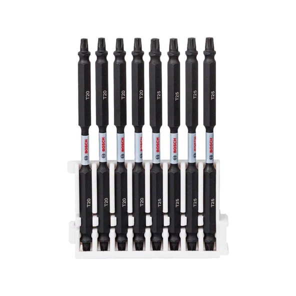Bosch - Impact Control Serisi Çift Taraflı Vidalama Ucu 8'liT20x4/T25x4 *110mm 2608522349 ürün görseli 1