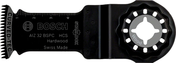 Bosch - Starlock - AIZ 32 BSPC - HCS Sert Ahşap İçin Daldırmalı Testere Bıçağı 1'li ürün görseli 1