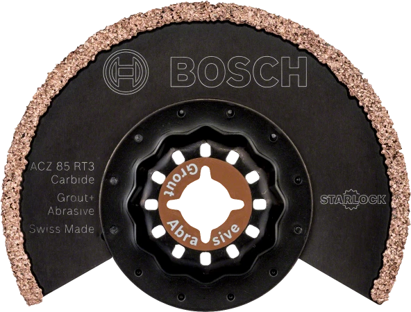Bosch - Starlock - ACZ 85 RT3 - Carbide RIFF Zımpara Uçlu Segman Testere Bıçağı 30 Kum Kalınlığı 1'li ürün görseli 1