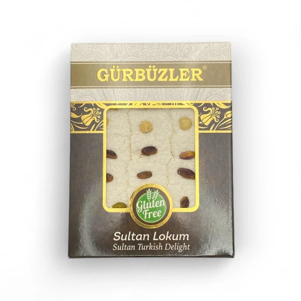 GÜRBÜZLER Glutensiz Sultan Lokum 500g ürün görseli 1
