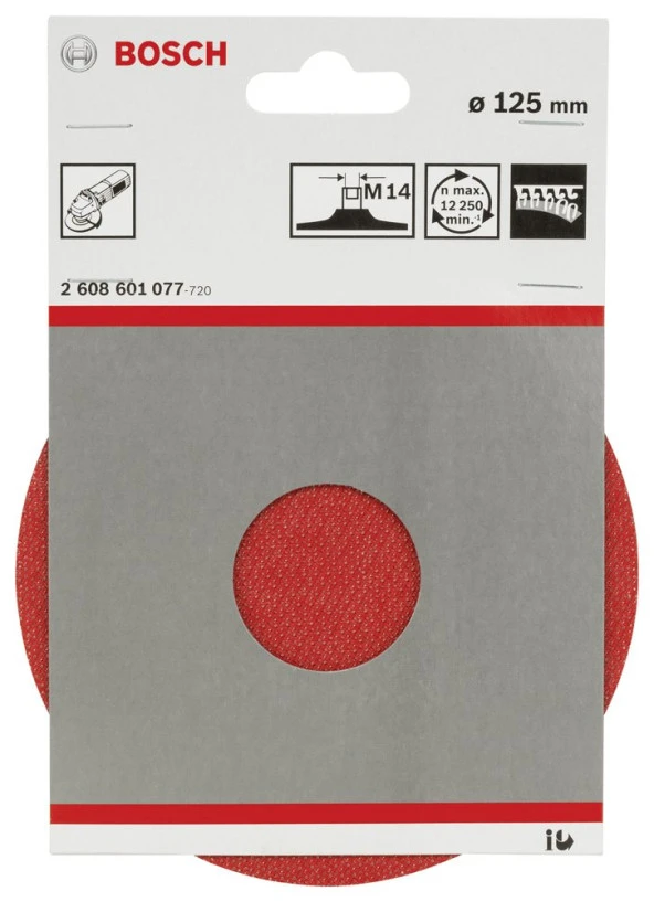 Bosch - 125 mm M14 Kağıt Zımparalar için Taban ürün görseli 1