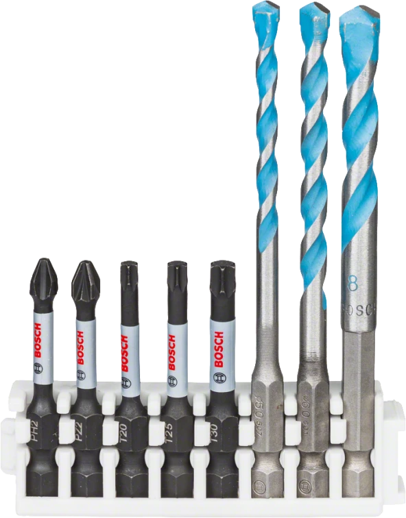Bosch - Impact Control Serisi HEX-9 MC/Power Bit Karışık 8'li Set ürün görseli 1