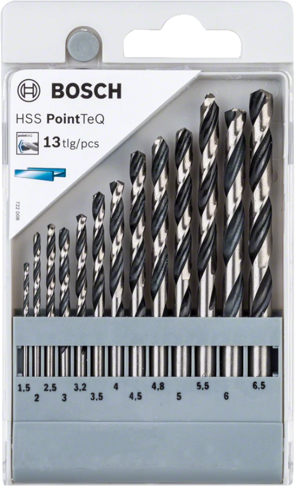 Bosch - PointTeQ Matkap Ucu 13parça Set - Resim 2