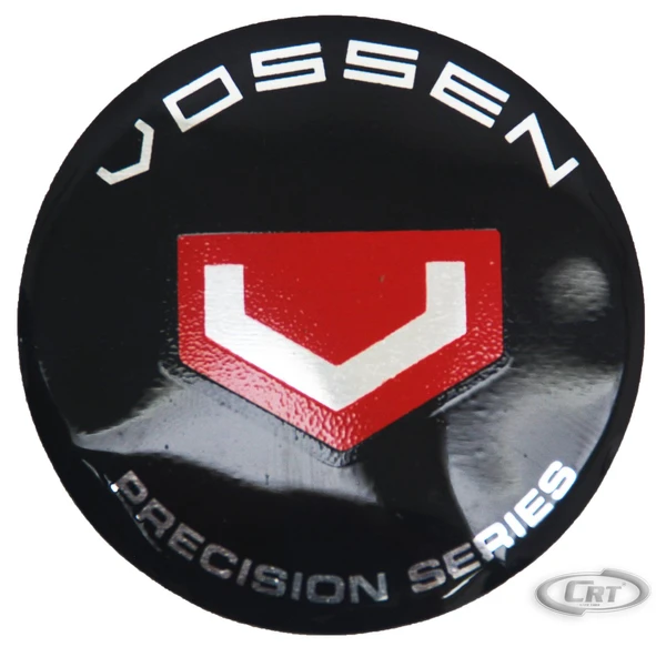 Jant Göbek Arma Vossen Black Sticker 4'lü Set ürün görseli 1