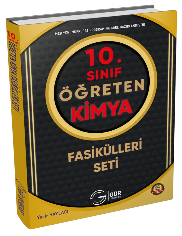 10. Sınıf Öğreten Kimya Seti Gür Yayınları ürün görseli 1