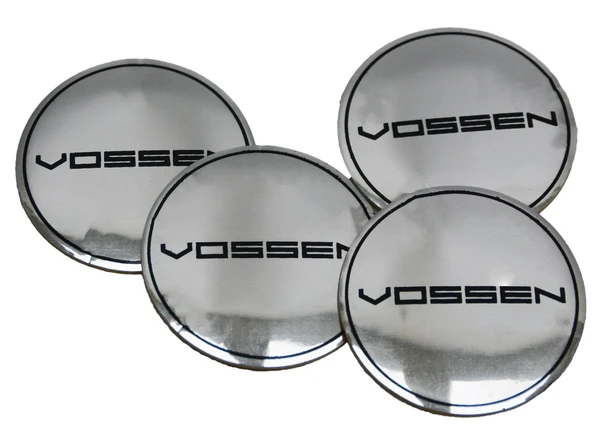 Jant Göbek Arma Vossen Grey Sticker 4'lü Set - Resim 3