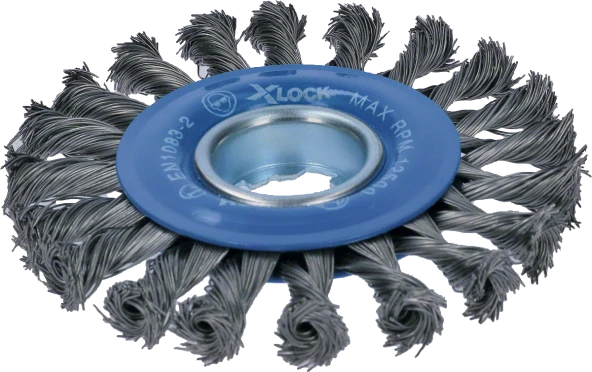 Bosch - X-LOCK - Heavy Serisi Metal İçin Burgulu Yuvarlak Fırça 115*0,5 mm ürün görseli 1
