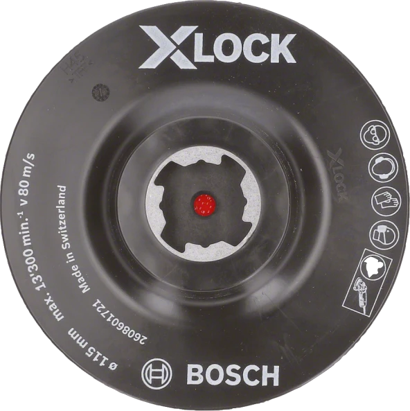 Bosch - X-LOCK - 115 mm M14 Kağıt Zımparalar için Taban ürün görseli 1