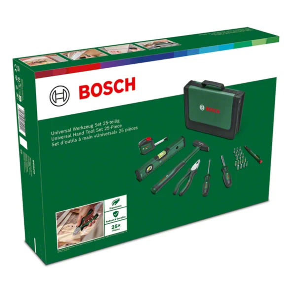 Bosch Universal 1600A0275J V3 25 Parça El Aletleri Seti ürün görseli 1