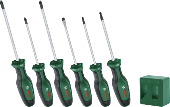 Bosch Home and Garden Tornavida Seti 6 Parça Premium - 1600A02W7L ürün görseli 1