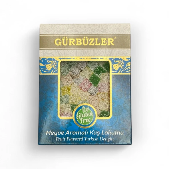 GÜRBÜZLER Glutensiz Meyve Aromalı Kuş Lokumu 400g ürün görseli 1
