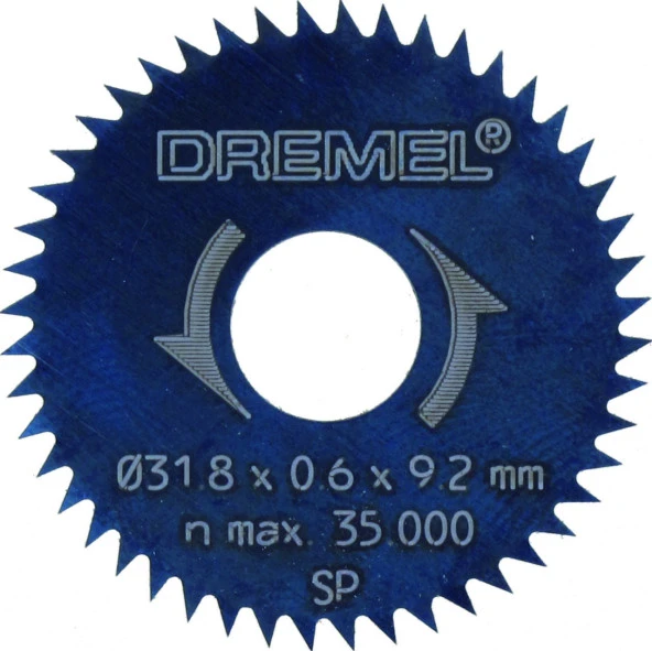 Dremel® Yarık/Çapraz Kesim Bıçağı 31,8 Mm (546) ürün görseli 1