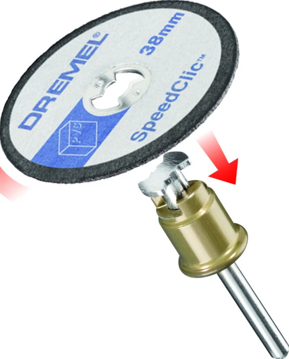 DREMEL® EZ SpeedClic: Plastik Kesme Diskleri. (SC476) - Resim 3