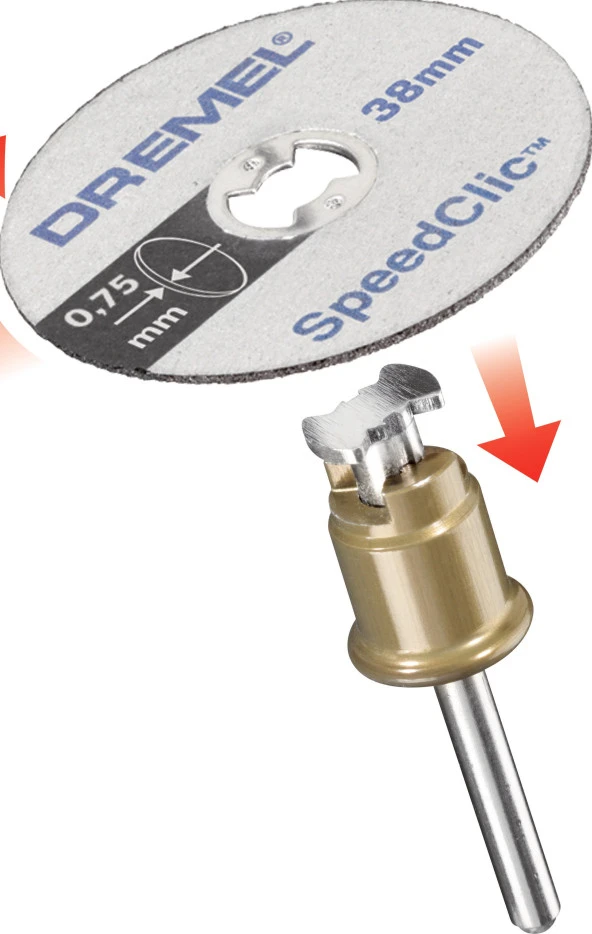 DREMEL® EZ SpeedClic: İnce Kesme Diskleri. (SC409) ürün görseli 1
