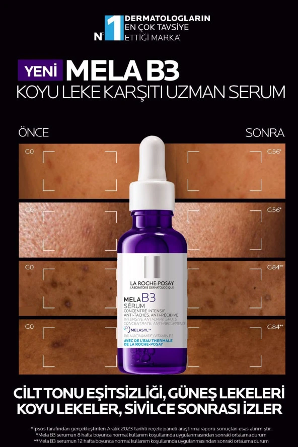 La Roche Posay MELA B3 Koyu Leke Karşıtı Serum 30ml ürün görseli 1