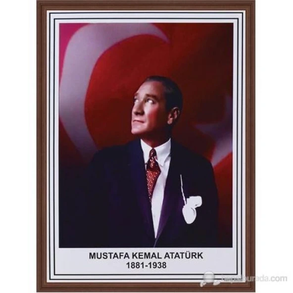 Panda 35x50 cm Atatürk Portresi (Mdf Çerçeve) Pan425 ürün görseli 1