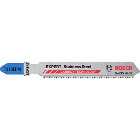 Bosch- Expert Dekupaj Bıçağı SpeciforInox T118AHM 3'lü ürün görseli 1