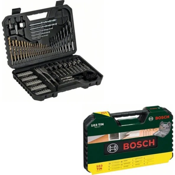 Bosch V-Line 103 Parça Vidalama&Matkap Ucu Set - Resim 2