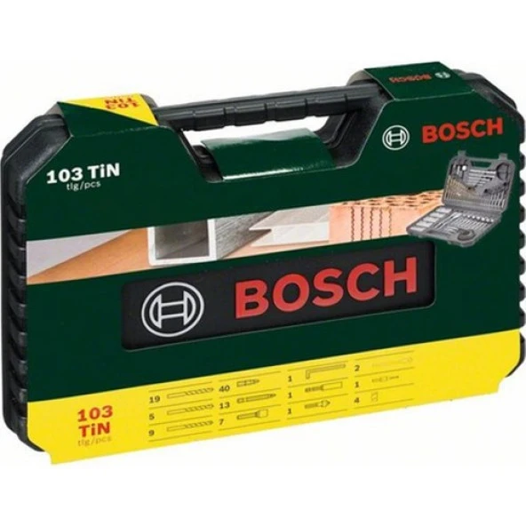 Bosch V-Line 103 Parça Vidalama&Matkap Ucu Set - Resim 4