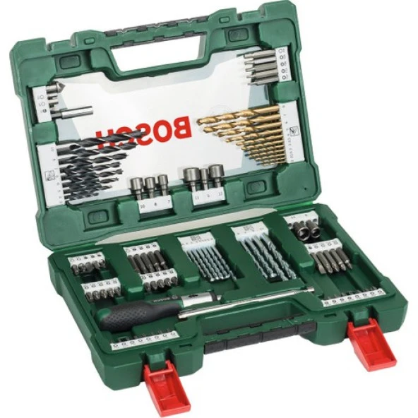 Bosch V-Line 91 Parça Aksesuar Seti - 2607017195 ürün görseli 1