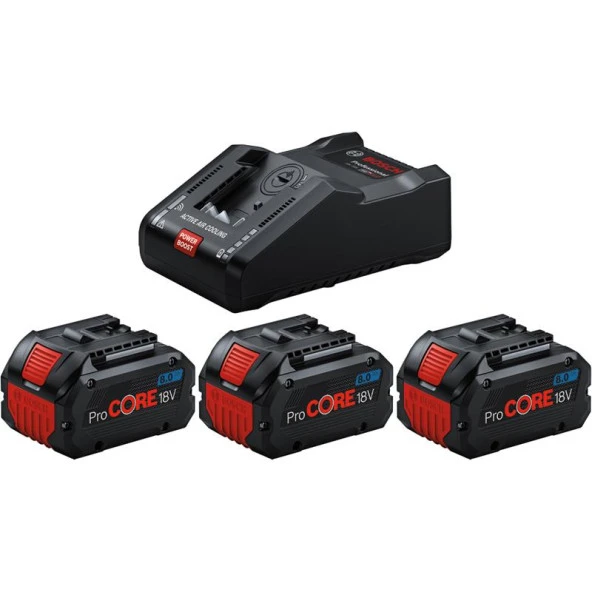Bosch Başlangıç Kiti 3XPC18V8.0AH+GAL18V-160 0615A5004Y ürün görseli 1