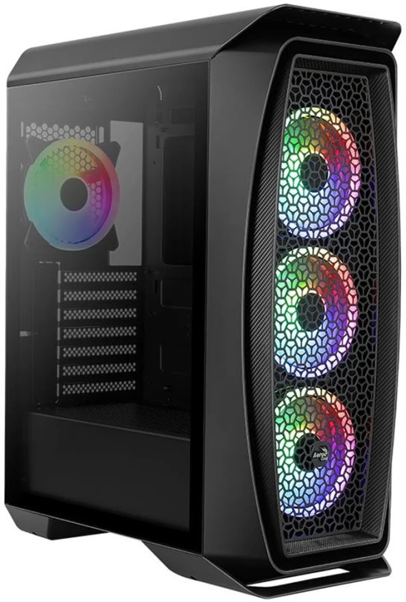 Aerocool Aero One Duo 3 x ARGB 12cm ARGB Fan ATX Bilgisayar Kasası ürün görseli 1