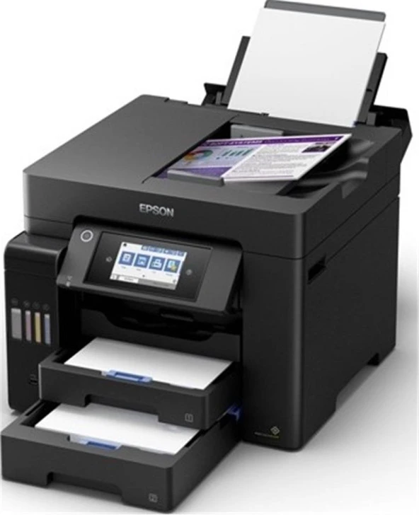 Epson L6570 MEA Yazıcı-Tarayıcı-Fotokopi-Faks Renkli Mürekkep Tanklı Yazıcı WI-FI Ethernet Dubleks ürün görseli 1