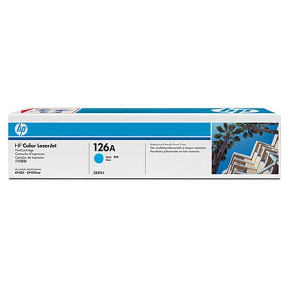 HP 126A Cyan Mavi 1.000 Sayfa Toner CE311A ürün görseli 1