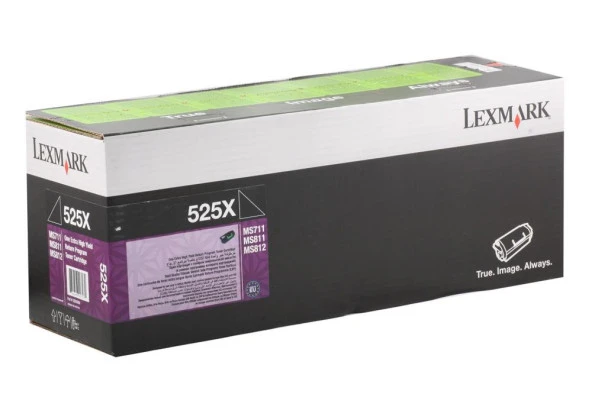 Lexmark 52D5X00 (525X) 45.000 Sayfa Black Siyah Toner MS711-811-812 ürün görseli 1