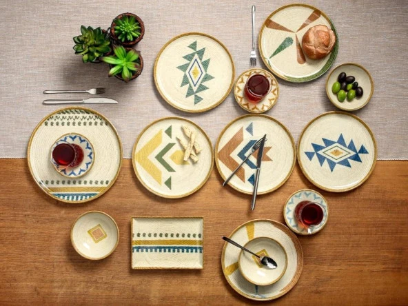 Porland Festivity 30 Parça 6 Kişilik Kahvaltı Takımı 04POR034951 ürün görseli 1