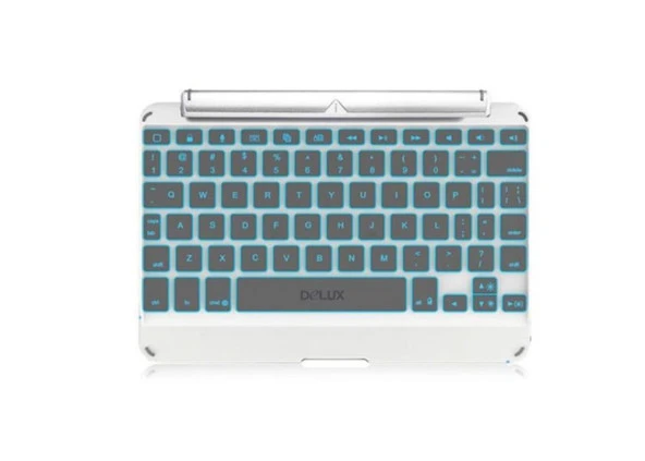 Everest KB-BT11 Beyaz Bluetooth iPad Mini Işıklı Everest KB-BT11 Kablosuz Stand-Klavye ürün görseli 1