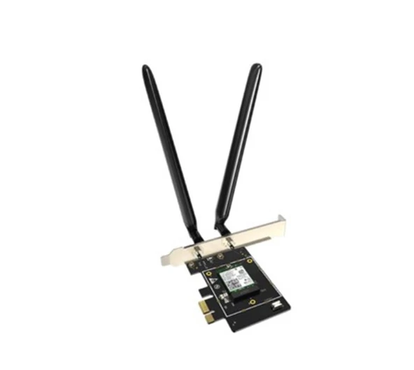 Tenda E33 AX5400 Wi-Fi 6 + Bluetooth 5.0 PCI-E Adaptör ürün görseli 1