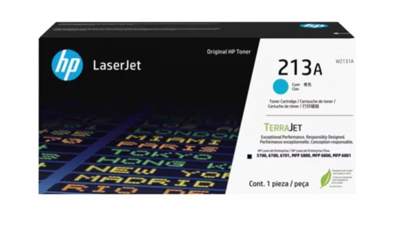 Hp 213A Cyan Mavi 3.000 Sayfa Toner W2131A ürün görseli 1