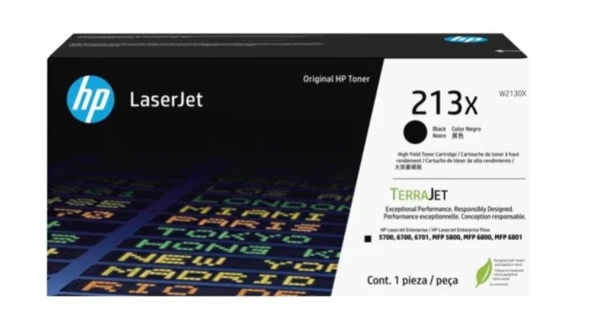 Hp 213X Black Siyah 9.000 Sayfa Toner W2130X ürün görseli 1
