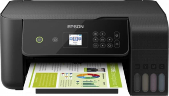 Epson L3560 MEAF Yazıcı-Tarayıcı-Fotokopi Renkli Mürekkep Tanklı Yazıcı WI-FI Ekranlı ürün görseli 1