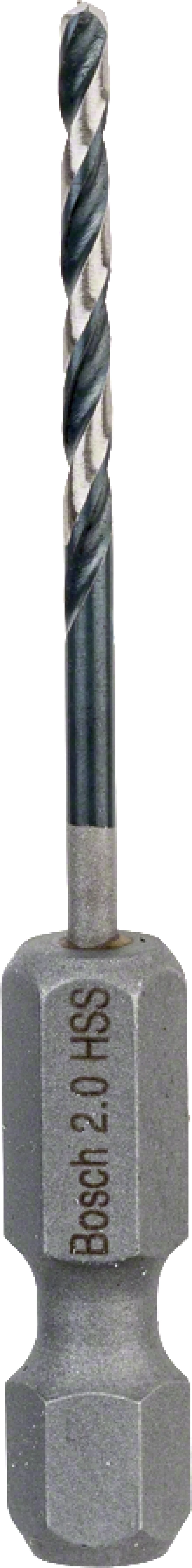 Bosch - Altıgen Şaftlı - Impact Control - HSS Metal Matkap Ucu 2,0*60mm ürün görseli 1