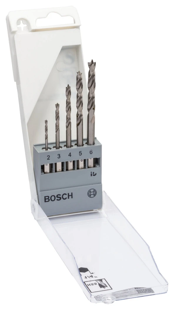 Bosch - Altıgen Şaftlı Ahşap Matkap Ucu Set 2-6 mm ürün görseli 1