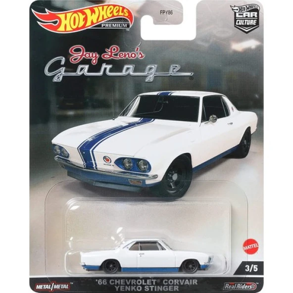 Hot Wheels Premium 66 Chevrolet Corvair Yenko Stinger FPY86 HCJ84 ürün görseli 1