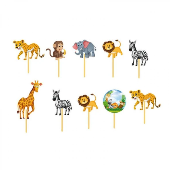 Safari Kürdan 10 lu ürün görseli 1