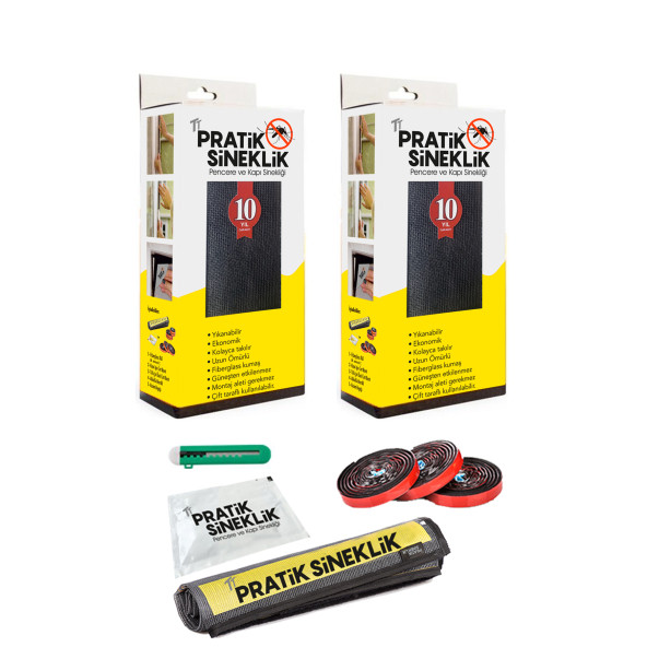 TT Pratik Sineklik - Pencere Sinekliği 2' li Paket ürün görseli 1