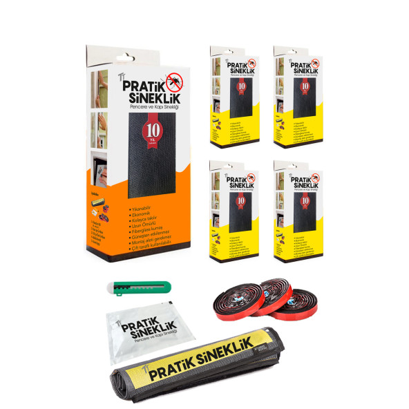 TT Pratik Sineklik - 1 Kapı - 4 Pencere - 5' li Paket ürün görseli 1