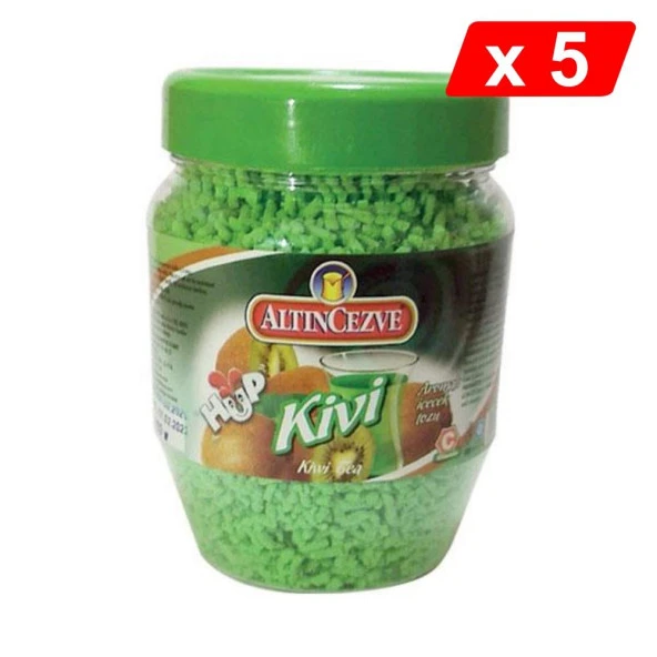 Altıncezve Granül Kivi Aromalı İçecek Tozu 300 Gr - 5Lİ PAKET ürün görseli 1