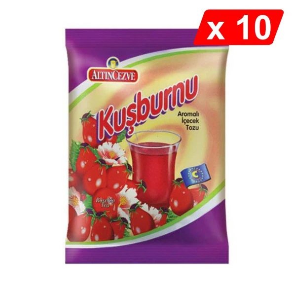 Altıncezve Kuşburnu Aromalı İçecek Tozu 250 Gr - 10LU PAKET ürün görseli 1