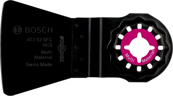 Bosch - Starlock - ATZ 52 SFC - HCS Yumuşak Silikon ve Boya Artıkları İçin Esnek Raspa Bıçağı 1'li ürün görseli 1