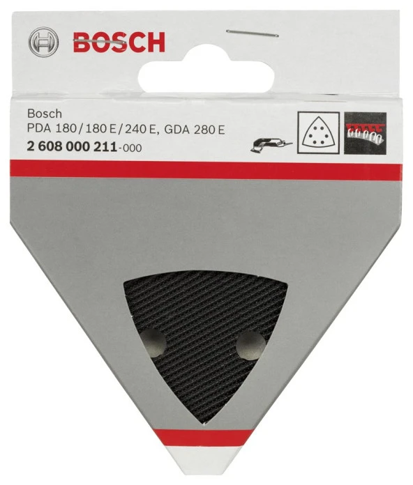 Bosch - Üçgen Zımpara Tabanı PDA180,GDA280E,PDA240 - Resim 2